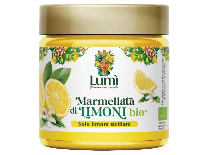 Marmellata di limone BIO Lumi - Ricetta tradizionale - Vasetto da 310gr