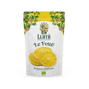 Fette disidratate di limone bio lumì 20gr