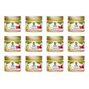 Marmellata gourmet lumì di limone e peperoncino - confezione da 12 vasetti da 120 gr