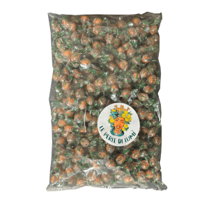 Caramelle perle di lumì sfuse in sacchetto da 2kg - gusto arancia