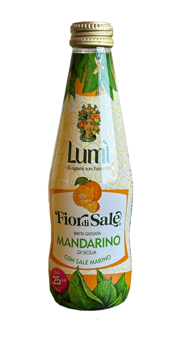 Fior di Sale al Mandarino Lumi - Cluster 4 bottiglie in vetro da 250ml