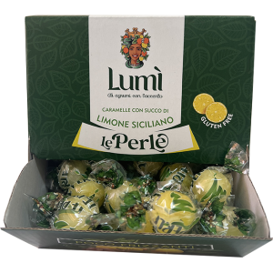 Caramelle perle di lumì bocca di lupo 600gr - gusto limone