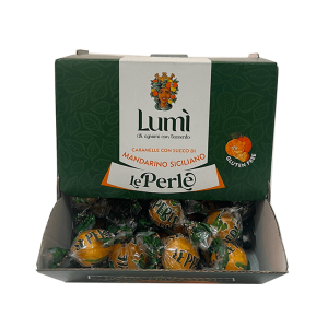 Caramelle perle di lumì bocca di lupo 600gr - gusto mandarino