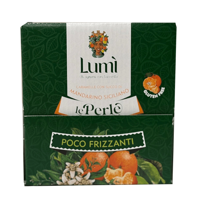 Caramelle Perle di Lumi bocca di lupo 600gr - Gusto Mandarino